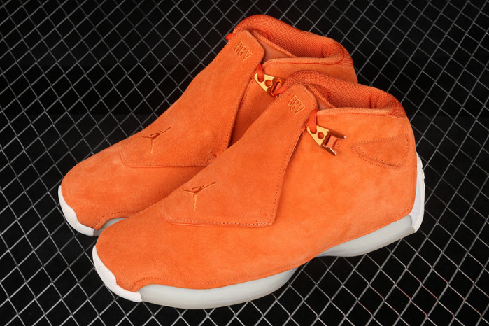 jordan 18 retro campfire orange aa2494-801