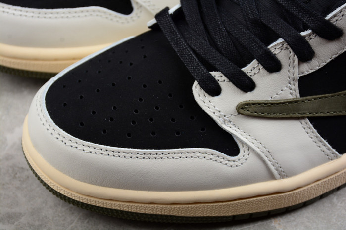 travis scott x air jordan 1 low og wmns “olive” dz4137-106