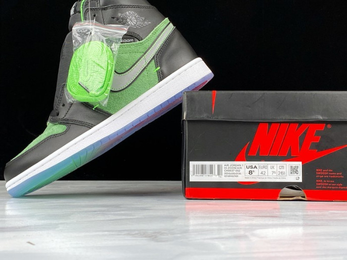 air jordan 1 high zoom“ rage green” ck6637-002