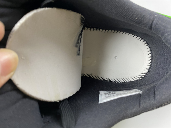 ow nike air rubber dunk "green strike" cu6015-001