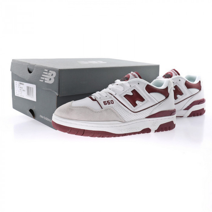 new balance 550 sea salt burgundy bb550li1
