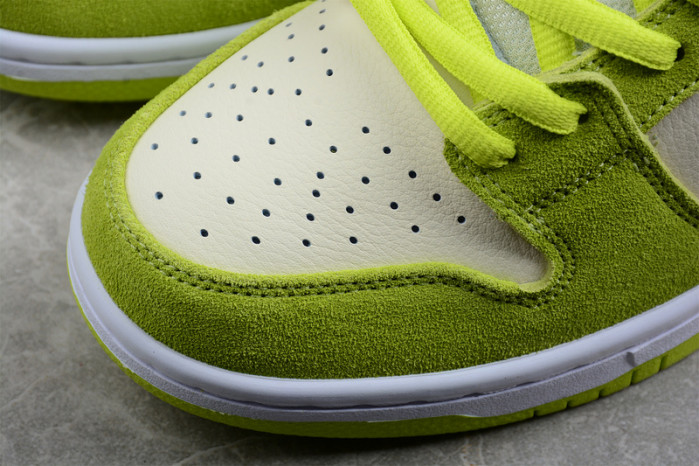 nike sb dunk low green apple dm0807-300