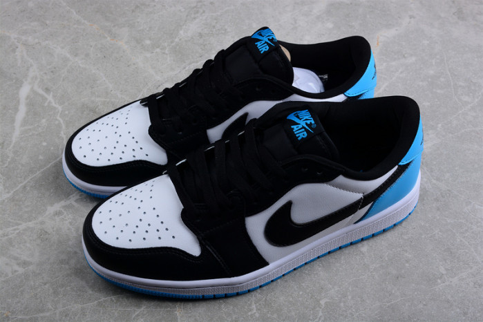 air jordan 1 retro low og black dark powder blue cz0790-104
