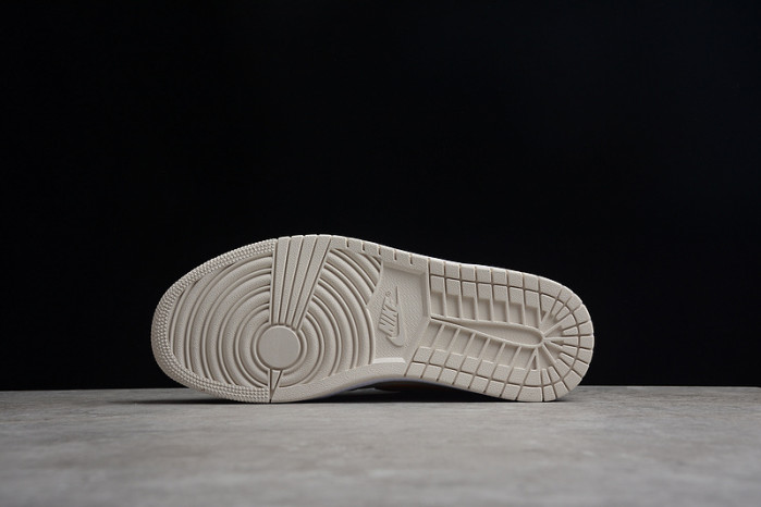 air jordan 1 mid cream dark chocolate do6699-200