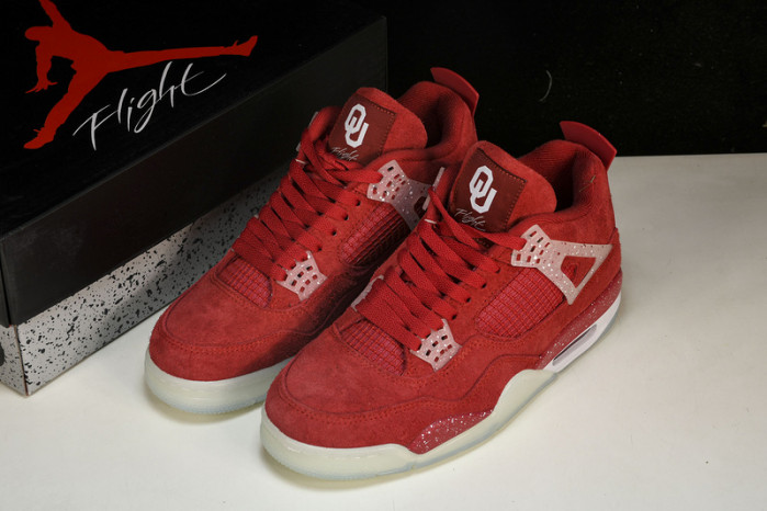 air jordan 4 retro oklahoma sooners aj4-904282