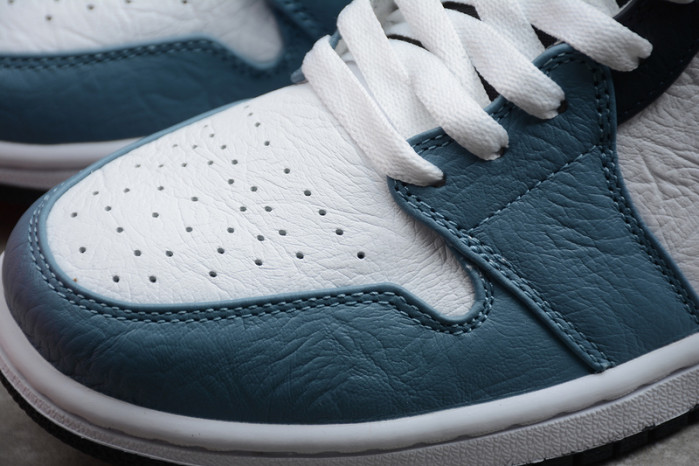 F**etasm x jordan 1 mid fearless blue white cu2802-100