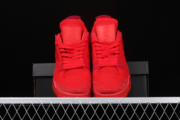 air jordan 4 flyknit “red” aq3559-600