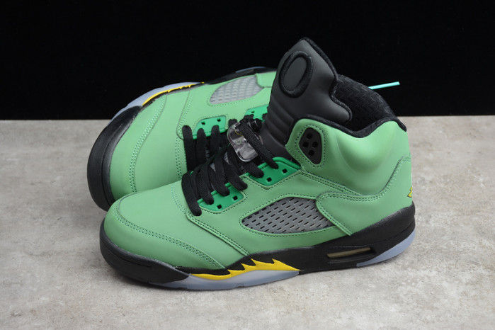 air jordan 5 retro oregon ducks 454803-535