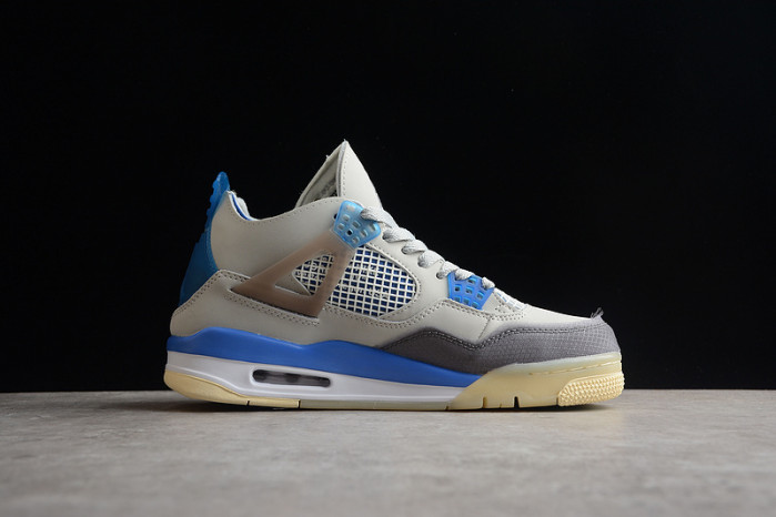off-white x air jordan 4 retro " sail " cv9388-101