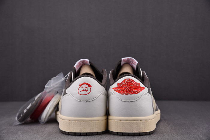 kids travis scott x air jordan 1 low og “reverse mocha” dm7866-162