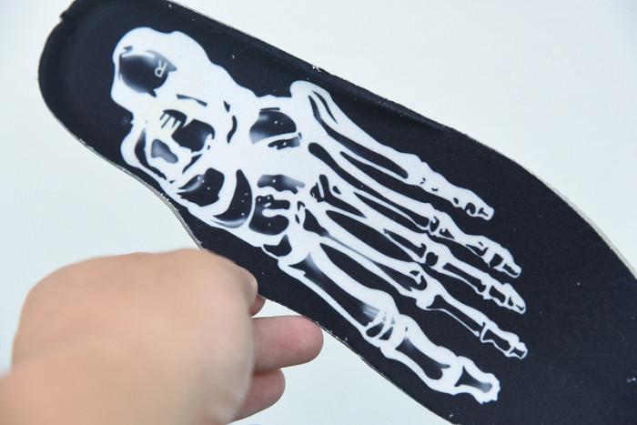 nike air force 1 low black skeleton halloween (2019) bq7541-001