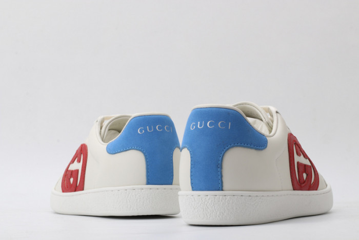 G*u*i ace embroidered low-top sneaker 431942a38g09066