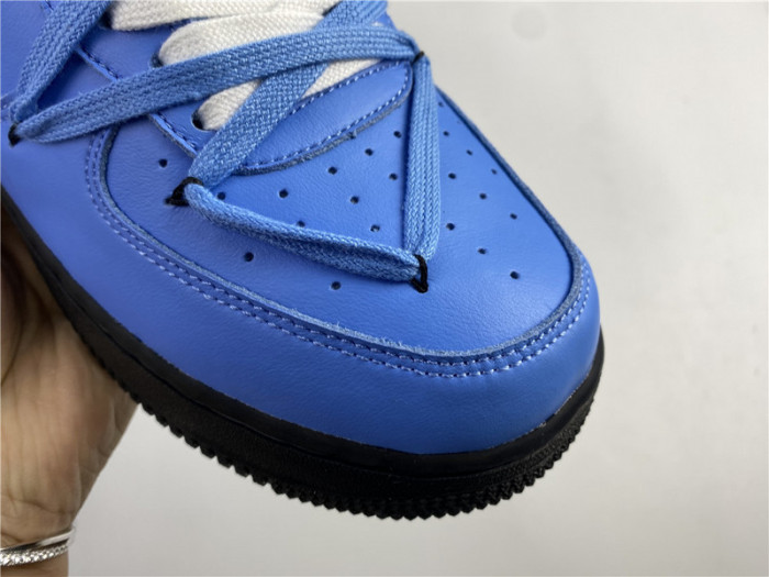 nike ow x air force 1 low university blue ck0866-401
