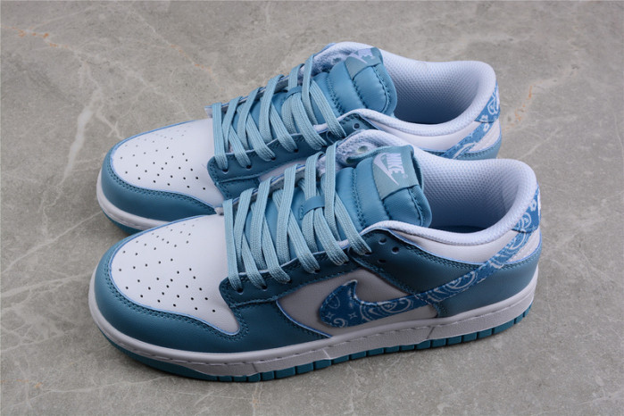 nike sb dunk low “blue paisley" dh4401-101