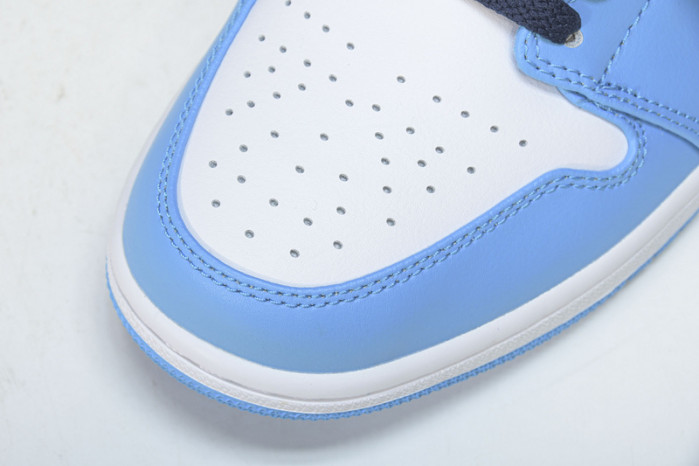 air jjordan 1 low unc (2021) 553558-144