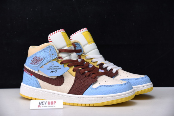 Ma*s*n chateau rouge x air jordan 1 high mid fearless cu2803-200