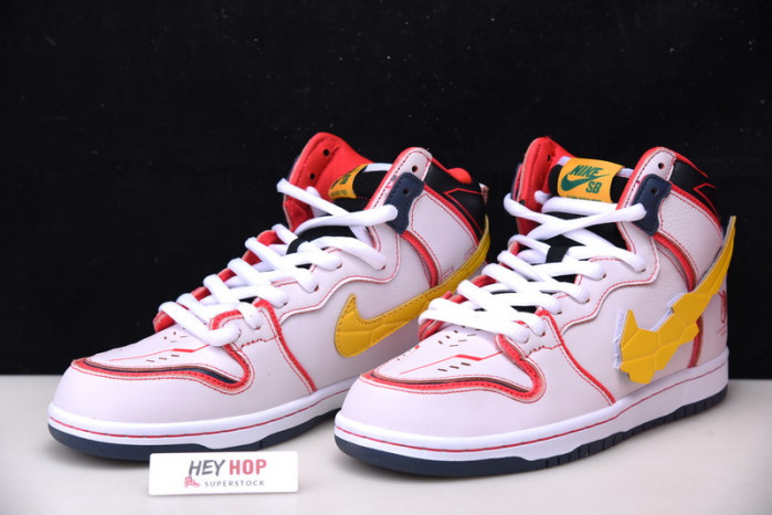 nike dunk sb high rx-0 unicorn gundam dh7717-100