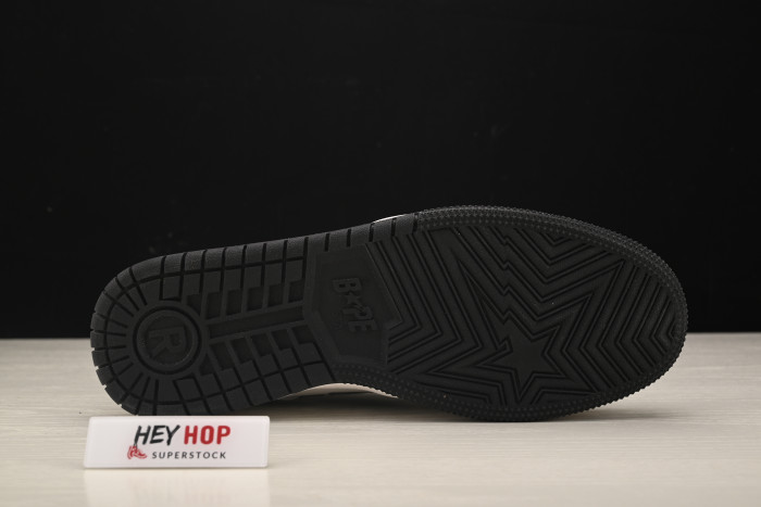 a bathing ape bape sk8 sta white silver hp33-120