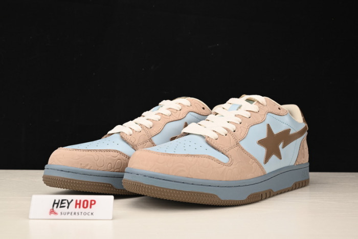 a bathing ape court sta beige hp33-117