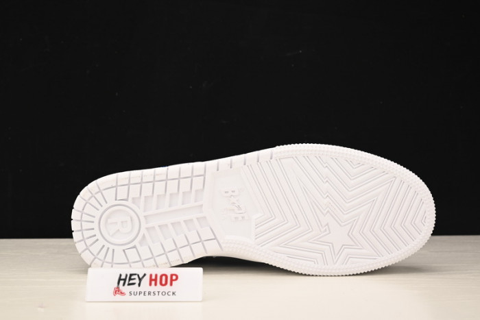 a bathing ape bape sta low white abc camo blue hp33-115