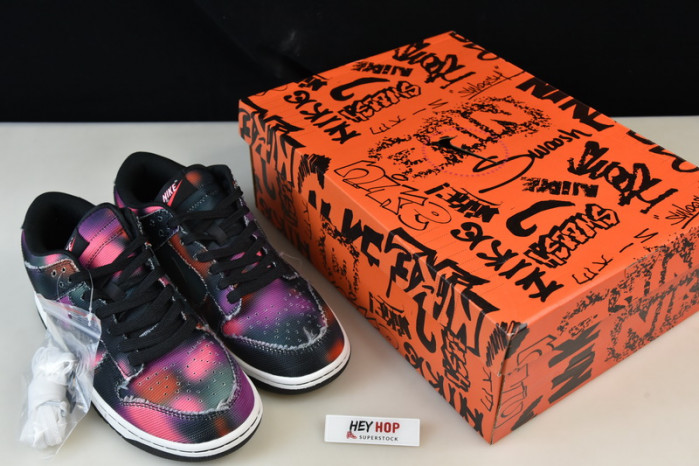 nike dunk low graffiti pink dm0108-002