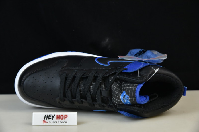 nike dunk high se camo black royal dd3359-001
