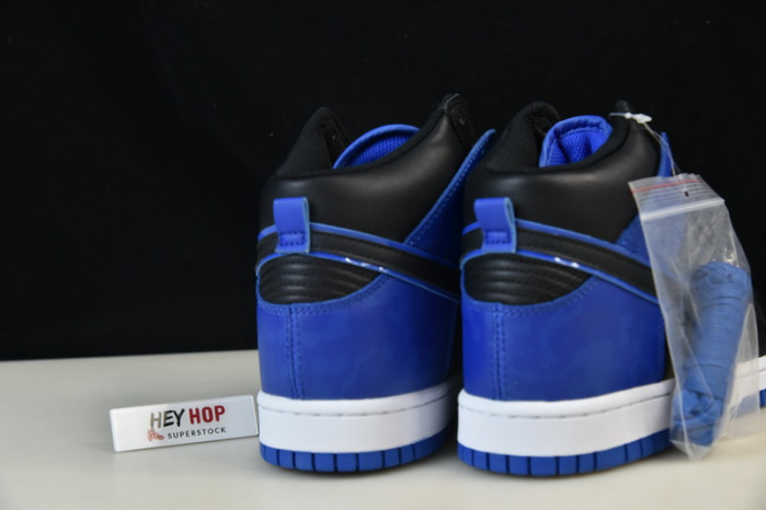 nike dunk high se camo black royal dd3359-001