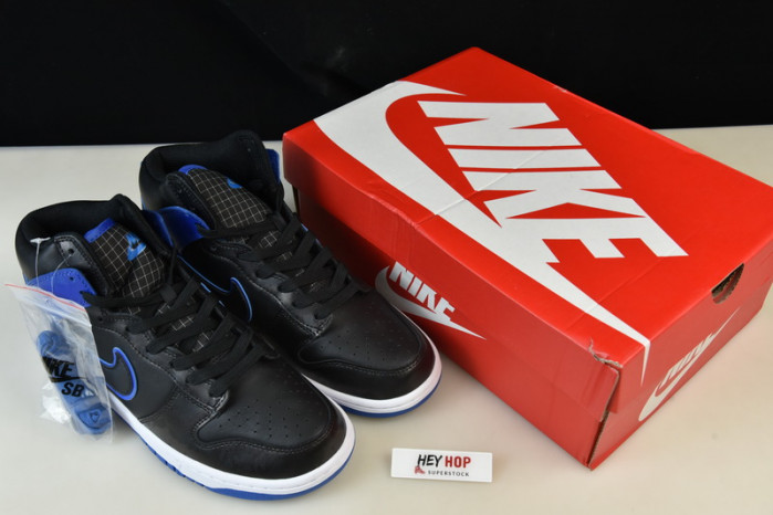 nike dunk high se camo black royal dd3359-001