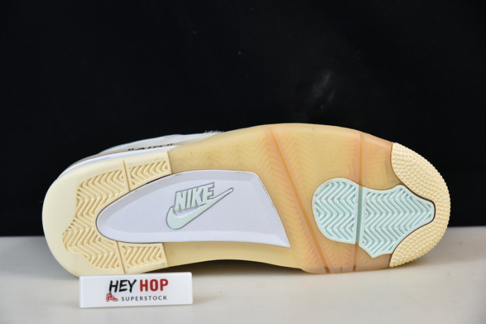 air jordan 4 retro ow sail cv9388-100