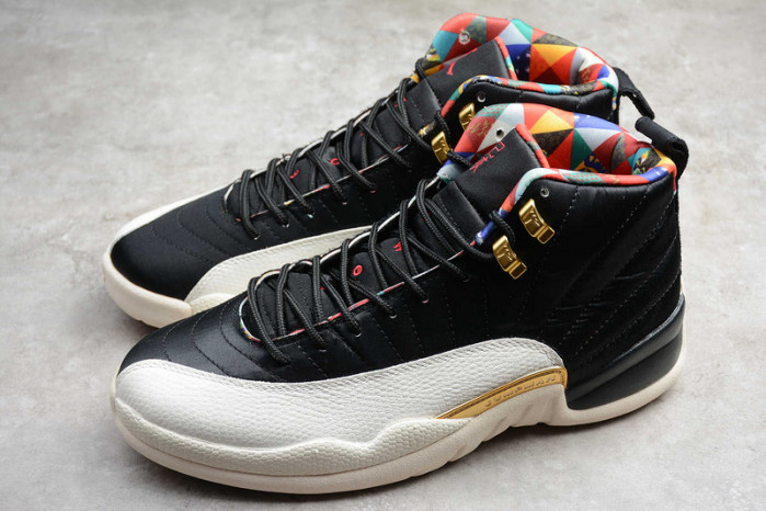 jordan 12 chinese new year black ci2977-006