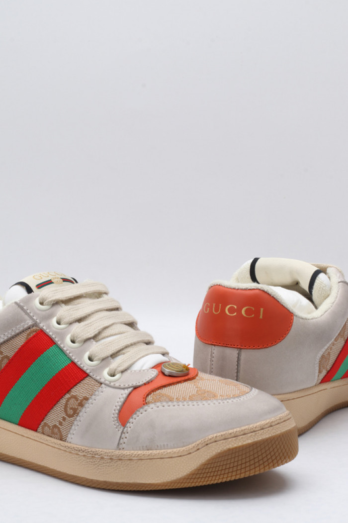 G*u*i ace embroidered low-top sneaker